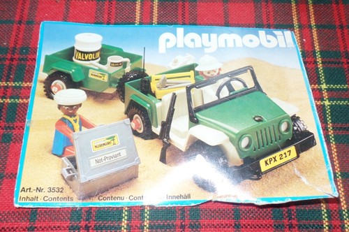 Playmobil 3532 jeep vert - jeep,