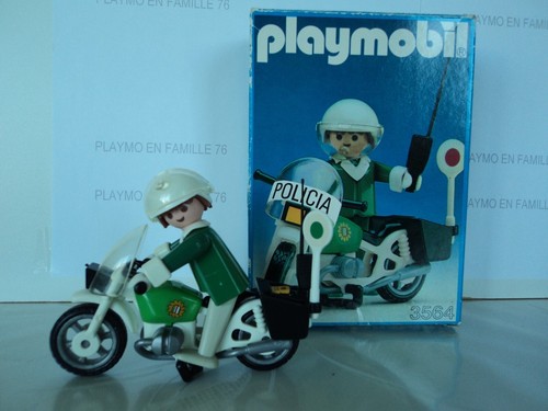 Playmobil vintage city police - vintage,